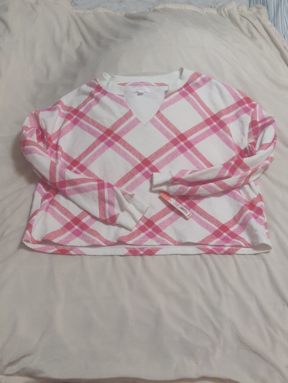 Colsie target Cropped Pajamas Top Lounge Wear NWT COSSIE! XL